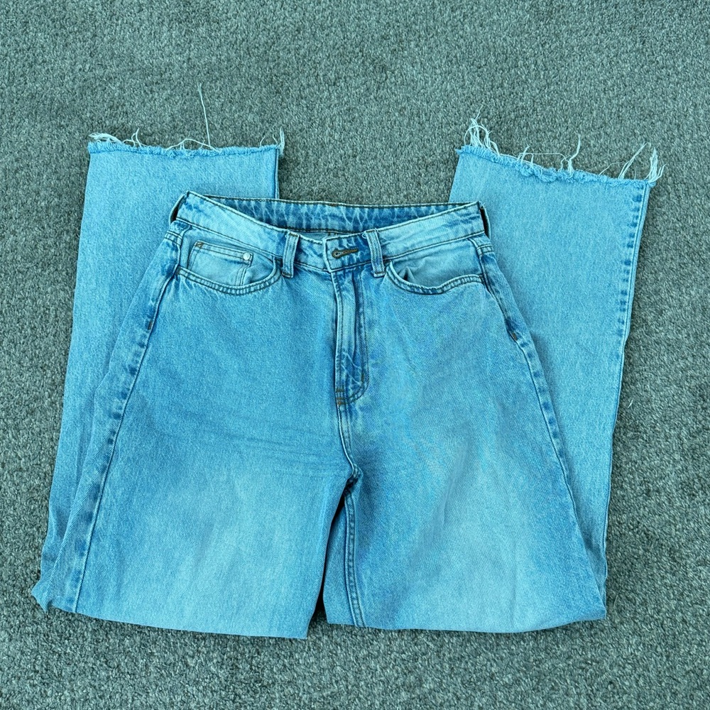 h&m wide leg jeans